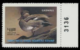 Scan of 1998 Ohio Duck Stamp