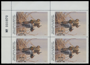 Scan of 1985 South Carolina Duck Stamps
