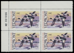 Scan of 1987 Vermont Duck Stamp