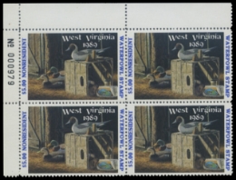Scan of 1989 West Virginia Duck Stamp
