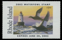 Scan of 2002 Rhode Island Duck Stamp