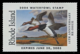 Scan of 2004 Rhode Island Duck Stamp