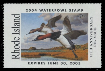 Scan of 2004 Rhode Island Duck Stamp