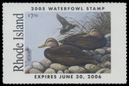 Scan of 2005 Rhode Island Duck Stamp