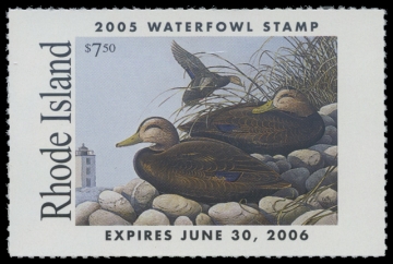 Scan of 2005 Rhode Island Duck Stamp