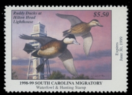 Scan of 1998 South Carolina Duck Stamp