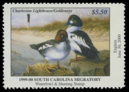 Scan of 1999 South Carolina Duck Stamp