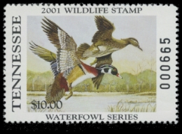 Scan of 2001 Tennessee Duck Stamp