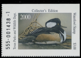 Scan of 2000 Texas Duck Stamp