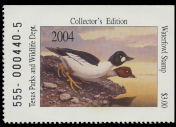 Scan of 2004 Texas Duck Stamp