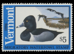 Scan of 1994 Vermont Duck Stamp