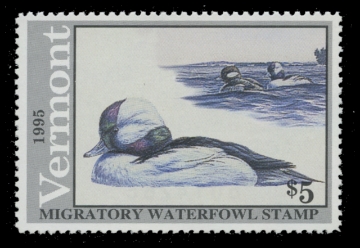 Scan of 1995 Vermont Duck Stamp
