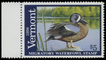 Scan of 1998 Vermont Duck Stamp