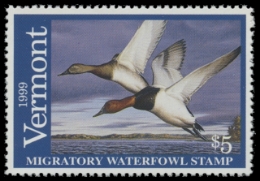 Scan of 1999 Vermont Duck Stamp