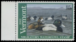 Scan of 2002 Vermont Duck Stamp