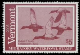 Scan of 2005 Vermont Duck Stamp