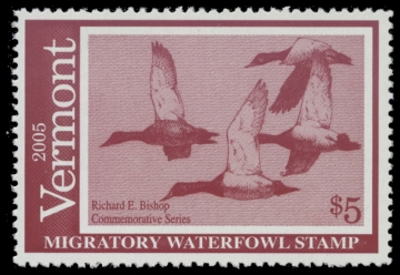 Scan of 2005 Vermont Duck Stamp