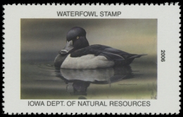 Scan of 2006 Iowa Duck Stamp