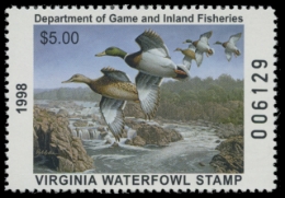 Scan of 1998 Virginia Duck Stamp