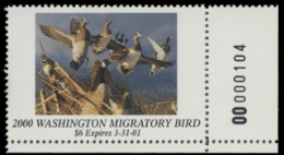Scan of 2000 Washington Duck Stamp