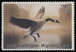 Scan of 2004 Washington Duck Stamp