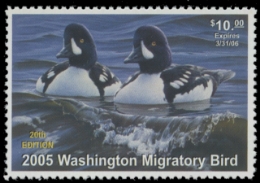 Scan of 2005 Washington Duck Stamp