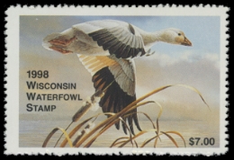 Scan of 1998 Wisconsin Duck Stamp