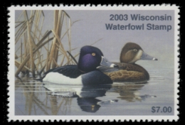 Scan of 2003 Wisconsin Duck Stamp