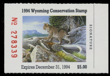 Scan of 1994 Wyoming Duck Stamp