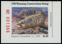 Scan of 1999 Wyoming Duck Stamp