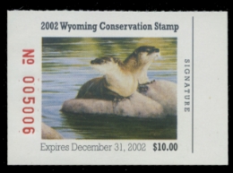 Scan of 2002 Wyoming Duck Stamp