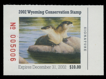 Scan of 2002 Wyoming Duck Stamp