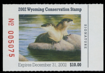 Scan of 2002 Wyoming Duck Stamp
