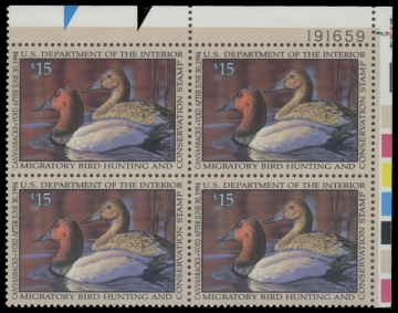 Scan of RW60 1993 Duck Stamp 
