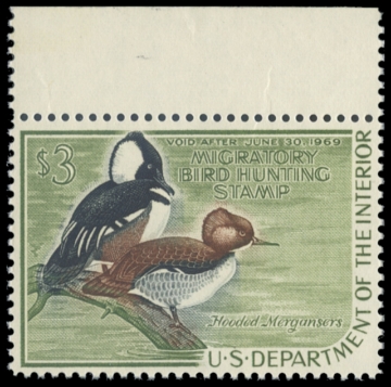 Scan of RW35 1968 Duck Stamp 