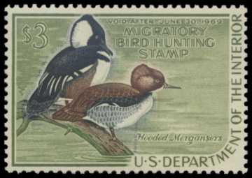 Scan of RW35 1968 Duck Stamp 