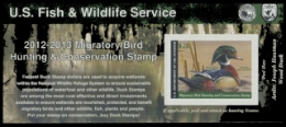 Scan of RW79A 2012 Duck Stamp 