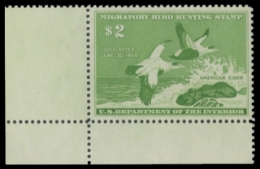 Scan of RW24 1957 Duck Stamp 