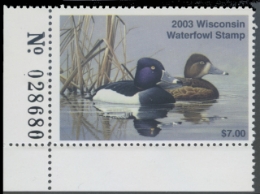 Scan of 2003 Wisconsin Duck Stamp