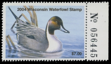 Scan of 2004 Wisconsin Duck Stamp