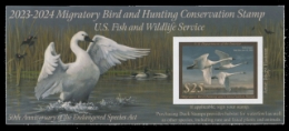Scan of RW90A 2023 Duck Stamp 