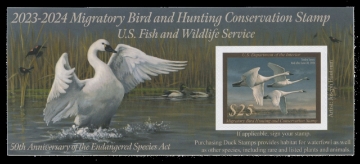 Scan of RW90A 2023 Duck Stamp 