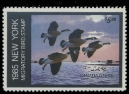 Scan of 1985 New York Duck Stamp - First of State