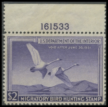 Scan of RW17 1950 MNH F-VF