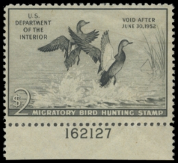 Scan of RW18 1951 MNH F-VF