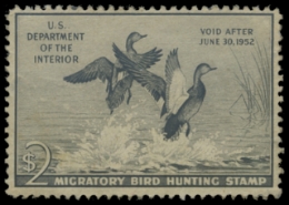 Scan of RW18 1951 Unsigned F-VF