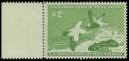 Scan of RW24 1957 Duck Stamp 