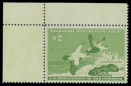 Scan of RW24 1957 Duck Stamp 