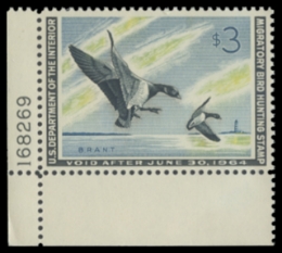 Scan of RW30 1963 Duck Stamp 