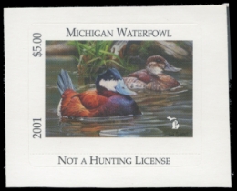 Picture of 2001 Michigan Duck Stamp